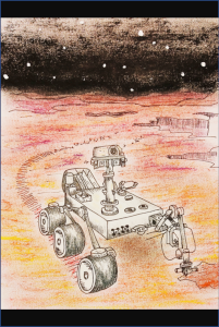 NASA life on Mars coloring book