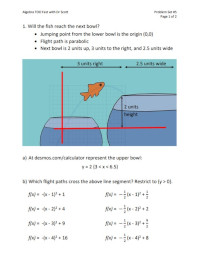 9th Grade Math Worksheets, Problem Set 5