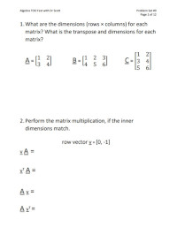 9th Grade Math Worksheets, Problem Set 9