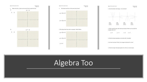 Algebra 2 Topics PDF Link