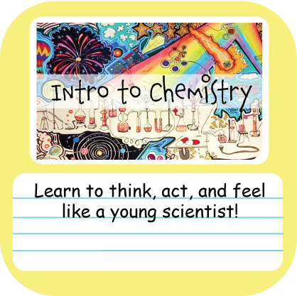 Chemistry for Homeschool: Course, Curriculum, and Live Teacher course logo image and quote chemistry 4 homeschool chemistry4homeschool