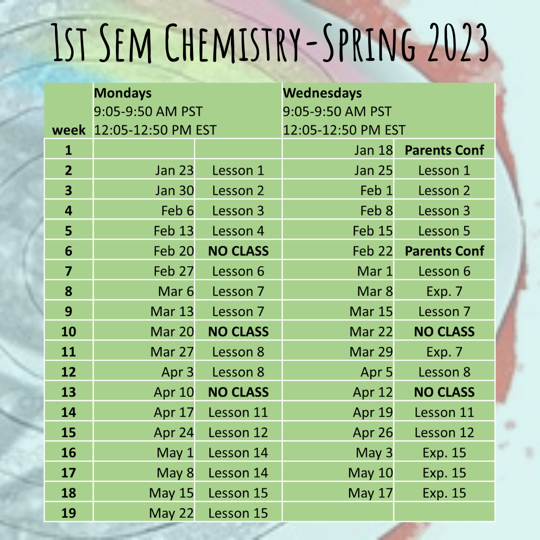 1st-semester-chem-schedule-easy-hard-science